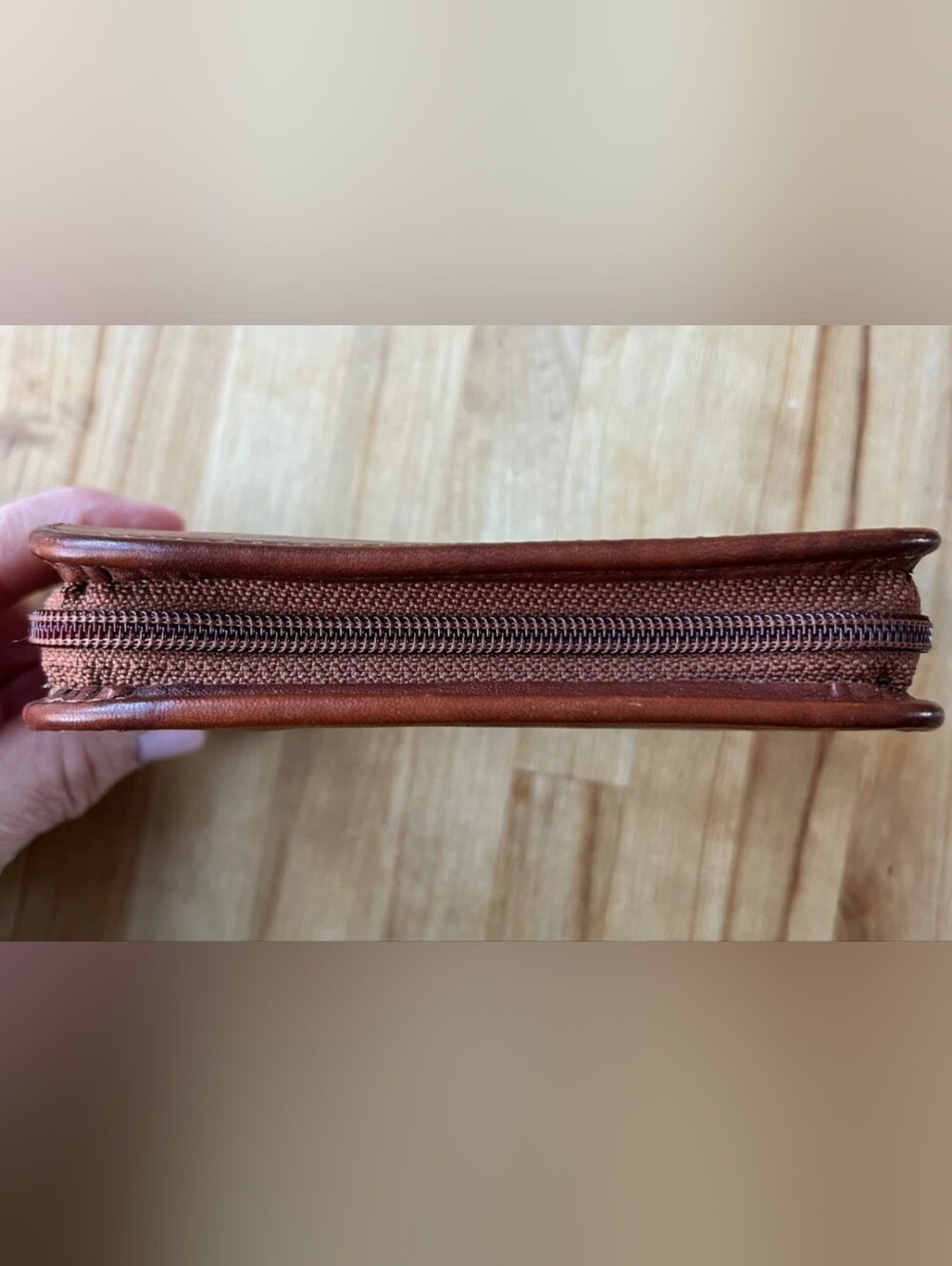 Vintage Coach #6901 Leather Wallet / Tan - Picture 5 of 8